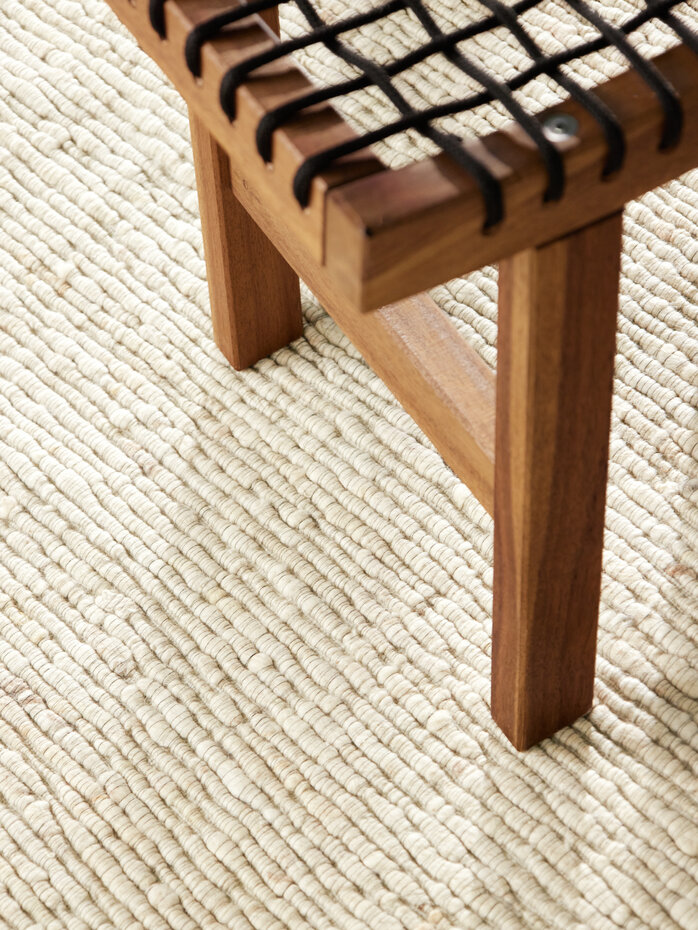 Rond wollen vloerkleed - Woolwich Creme Rond wollen vloerkleed - Woolwich Creme
