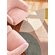 Rond geometrisch wollen vloerkleed - Westminster Cecil Beige/Kleurrijk