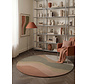 Rond abstract wollen vloerkleed - Chelsea Flood Creme/Kleurrijk