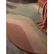 Rond abstract wollen vloerkleed - Chelsea Flood Creme/Kleurrijk