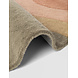 Rond abstract wollen vloerkleed - Chelsea Flood Creme/Kleurrijk