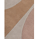 Rond geometrisch wollen vloerkleed - Westminster Windmill Creme/Beige