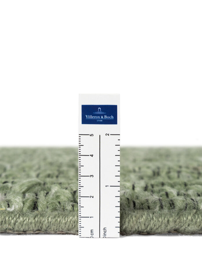 Rond laagpolig vloerkleed - Boucle Wilma Groen Rond laagpolig vloerkleed - Boucle Wilma Groen