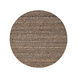 Rond laagpolig vloerkleed - Boucle Wilma Bruin Rond laagpolig vloerkleed - Boucle Wilma Bruin