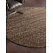 Rond laagpolig vloerkleed - Boucle Wilma Bruin Rond laagpolig vloerkleed - Boucle Wilma Bruin