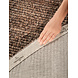 Rond laagpolig vloerkleed - Boucle Wilma Bruin Rond laagpolig vloerkleed - Boucle Wilma Bruin