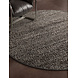 Rond laagpolig vloerkleed - Boucle Wilma Donkergrijs Rond laagpolig vloerkleed - Boucle Wilma Donkergrijs