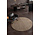 Rond laagpolig vloerkleed - Boucle Wilma Beige