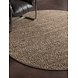Rond laagpolig vloerkleed - Boucle Wilma Beige