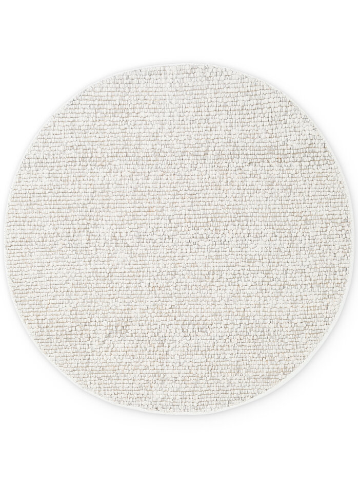 Rond laagpolig vloerkleed - Boucle Wilma Creme Rond laagpolig vloerkleed - Boucle Wilma Creme