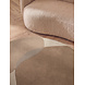 Rond abstract wollen vloerkleed - Ovia Creme/Beige
