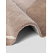 Rond abstract wollen vloerkleed - Virelle Creme/Beige Rond abstract wollen vloerkleed - Virelle Creme/Beige