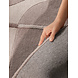 Rond abstract wollen vloerkleed - Virelle Creme/Beige Rond abstract wollen vloerkleed - Virelle Creme/Beige