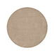 Rond wollen vloerkleed - Kenso Bruin Rond wollen vloerkleed - Kenso Bruin