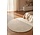 Rond wollen vloerkleed - Kenso Beige