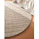 Rond wollen vloerkleed - Kenso Beige