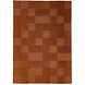 Wollen vloerkleed - Checkerboard Terracotta Wollen vloerkleed - Checkerboard Terracotta