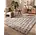 Hoogpolig fluffy vloerkleed - Cloudy Bolletjes Beige