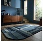Ovaal wollen vloerkleed - Eldon Blauw
