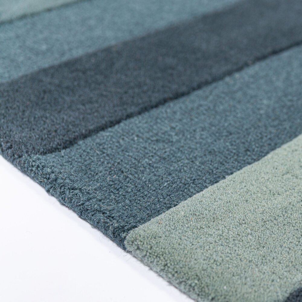 Ovaal wollen vloerkleed - Eldon Blauw Ovaal wollen vloerkleed - Eldon Blauw