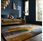 Abstract viscose vloerkleed - Polaris Kleurrijk