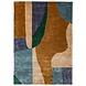 Abstract viscose vloerkleed - Polaris Kleurrijk