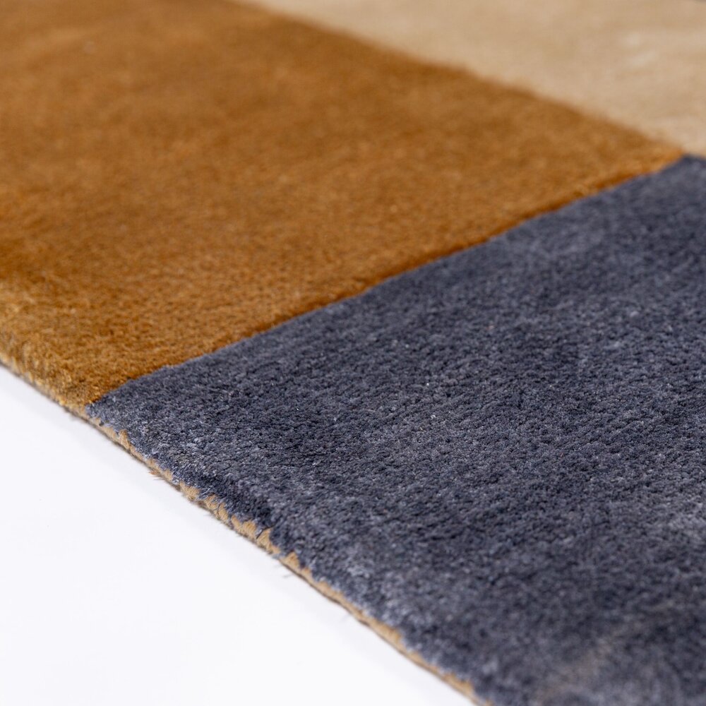 Abstract viscose vloerkleed - Polaris Kleurrijk