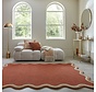Organisch wollen vloerkleed - Rivo Terracotta