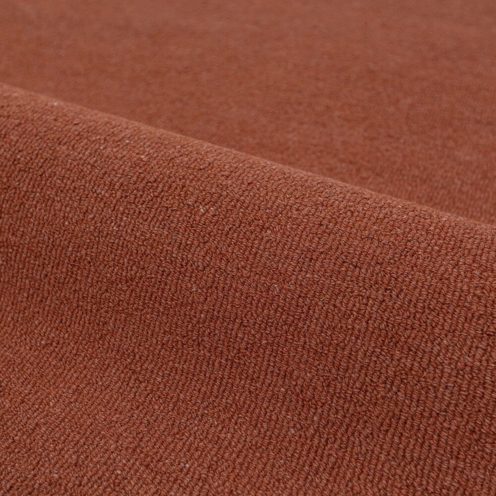 Organisch wollen vloerkleed - Rivo Terracotta