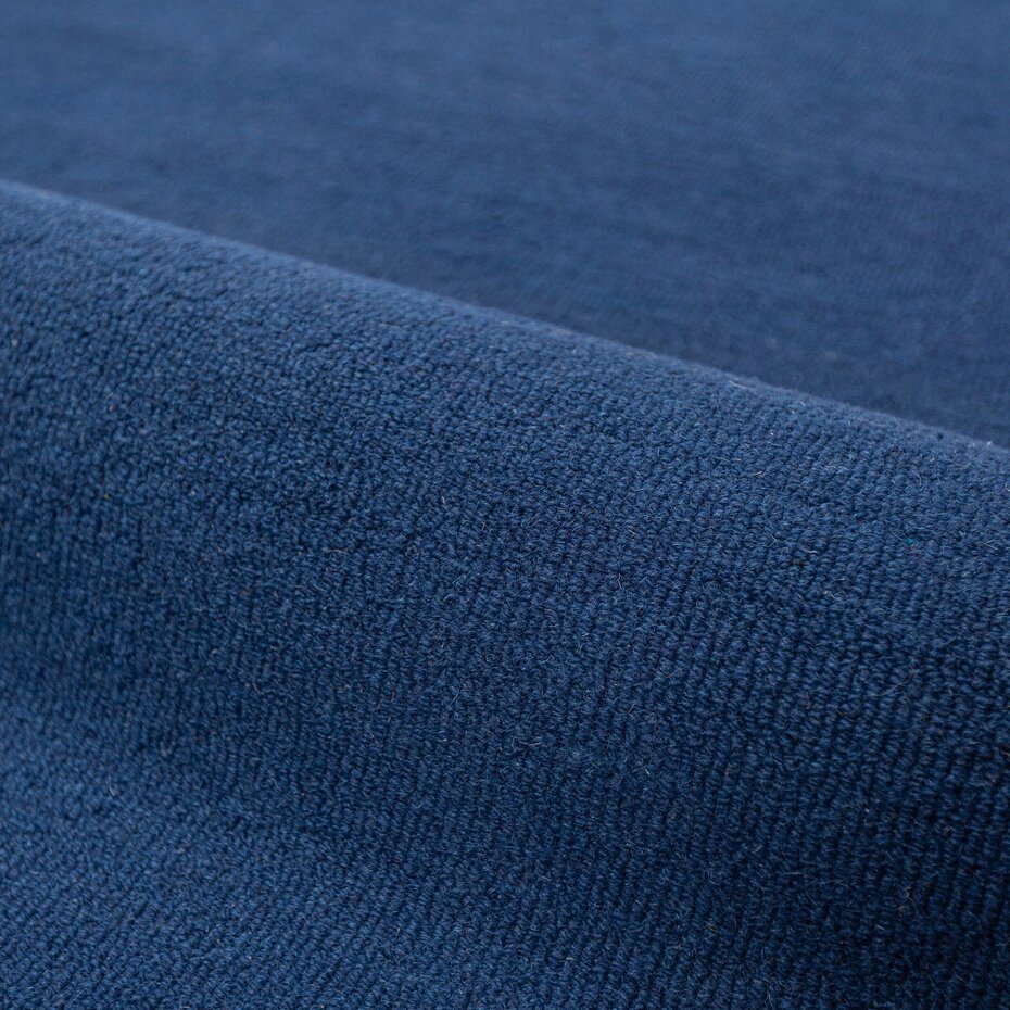 Organisch wollen vloerkleed - Rivo Blauw Organisch wollen vloerkleed - Rivo Blauw