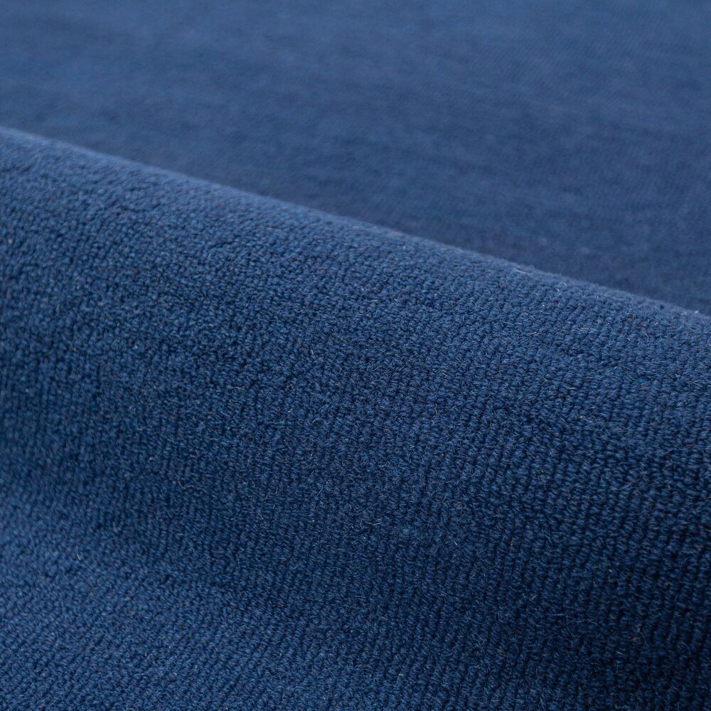 Organisch wollen vloerkleed - Rivo Blauw Organisch wollen vloerkleed - Rivo Blauw