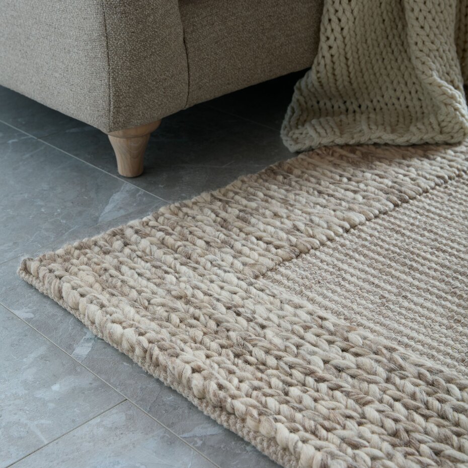 Wollen vloerkleed - Rue Natural Wollen vloerkleed - Rue Natural