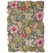 Organisch wollen vloerkleed - Daphne Floral Petrol/Kleurrijk