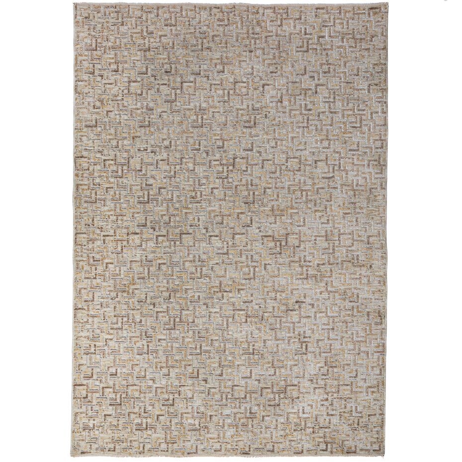 Geometrisch vloerkleed - Kado Naturel/Beige Geometrisch vloerkleed - Kado Naturel/Beige