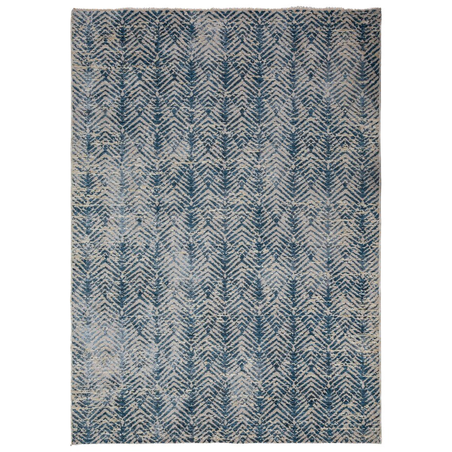 Abstract vloerkleed - Lua Blauw Abstract vloerkleed - Lua Blauw