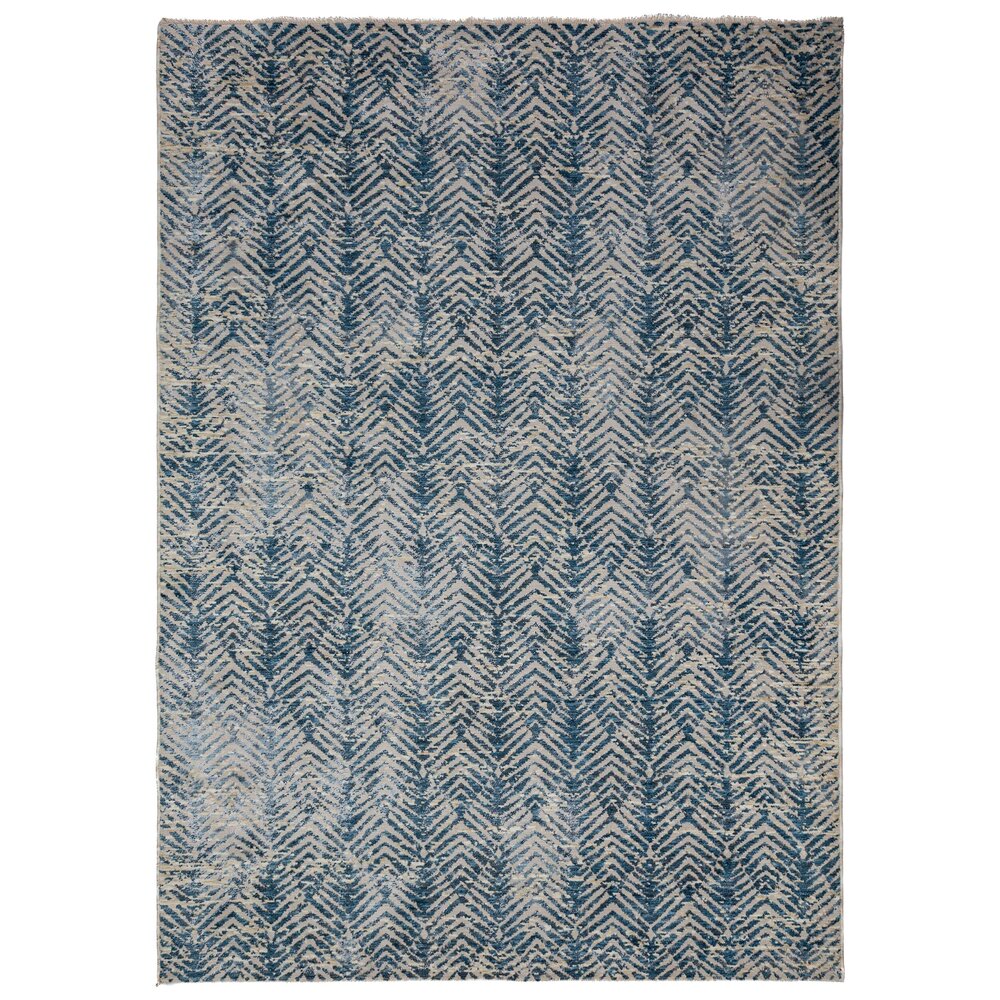 Abstract vloerkleed - Lua Blauw Abstract vloerkleed - Lua Blauw