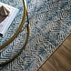 Abstract vloerkleed - Lua Blauw Abstract vloerkleed - Lua Blauw