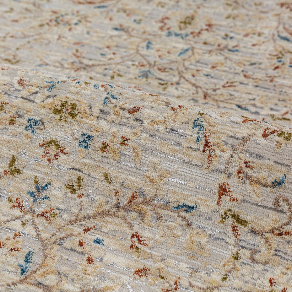 Vintage vloerkleed - Meena Naturel/Beige Vintage vloerkleed - Meena Naturel/Beige