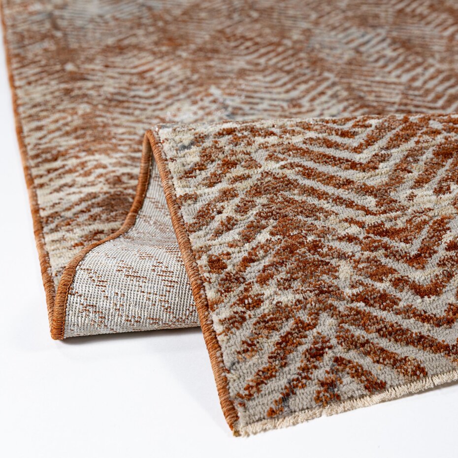 Abstract vloerkleed - Lua Terracotta Abstract vloerkleed - Lua Terracotta