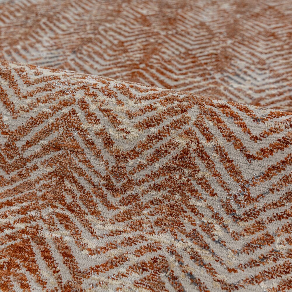 Abstract vloerkleed - Lua Terracotta Abstract vloerkleed - Lua Terracotta