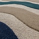 Wollen vloerkleed - Cascade Blauw Wollen vloerkleed - Cascade Blauw