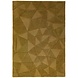 Wollen vloerkleed - Shard Geo Goud Wollen vloerkleed - Shard Geo Goud