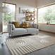 Modern vloerkleed - Elara Creme