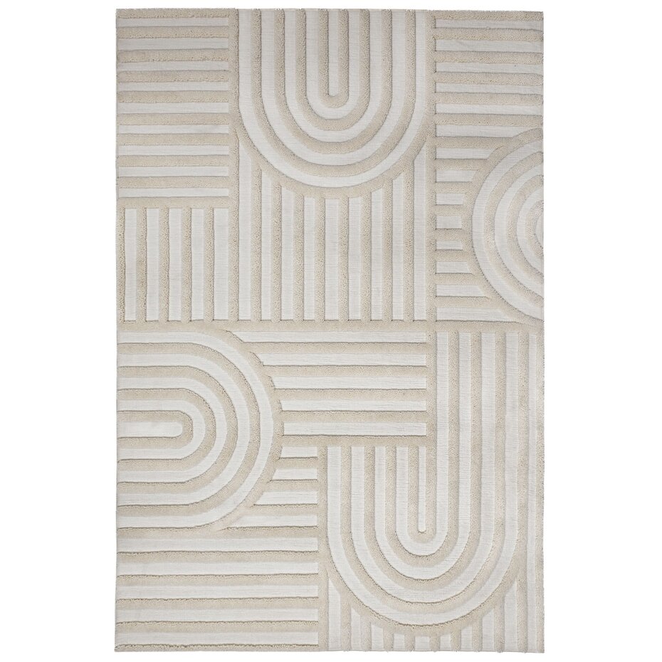 Modern vloerkleed - Elara Creme