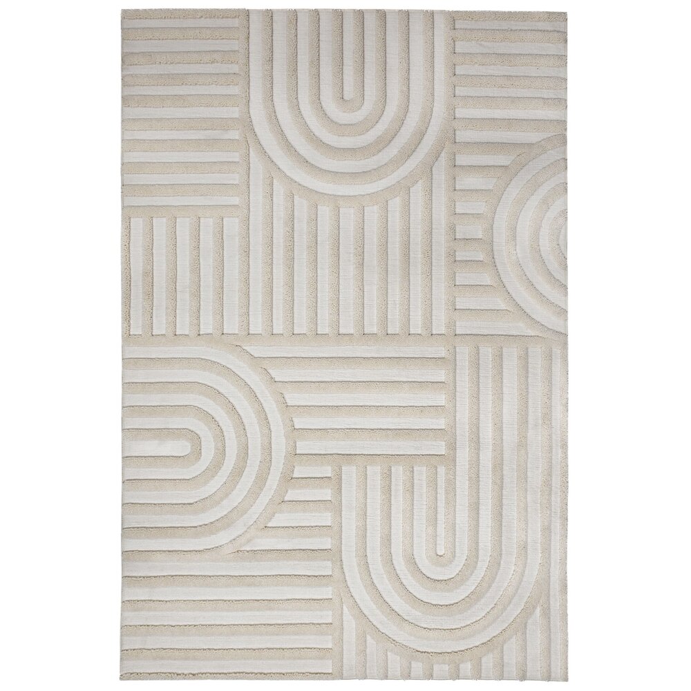 Modern vloerkleed - Elara Creme