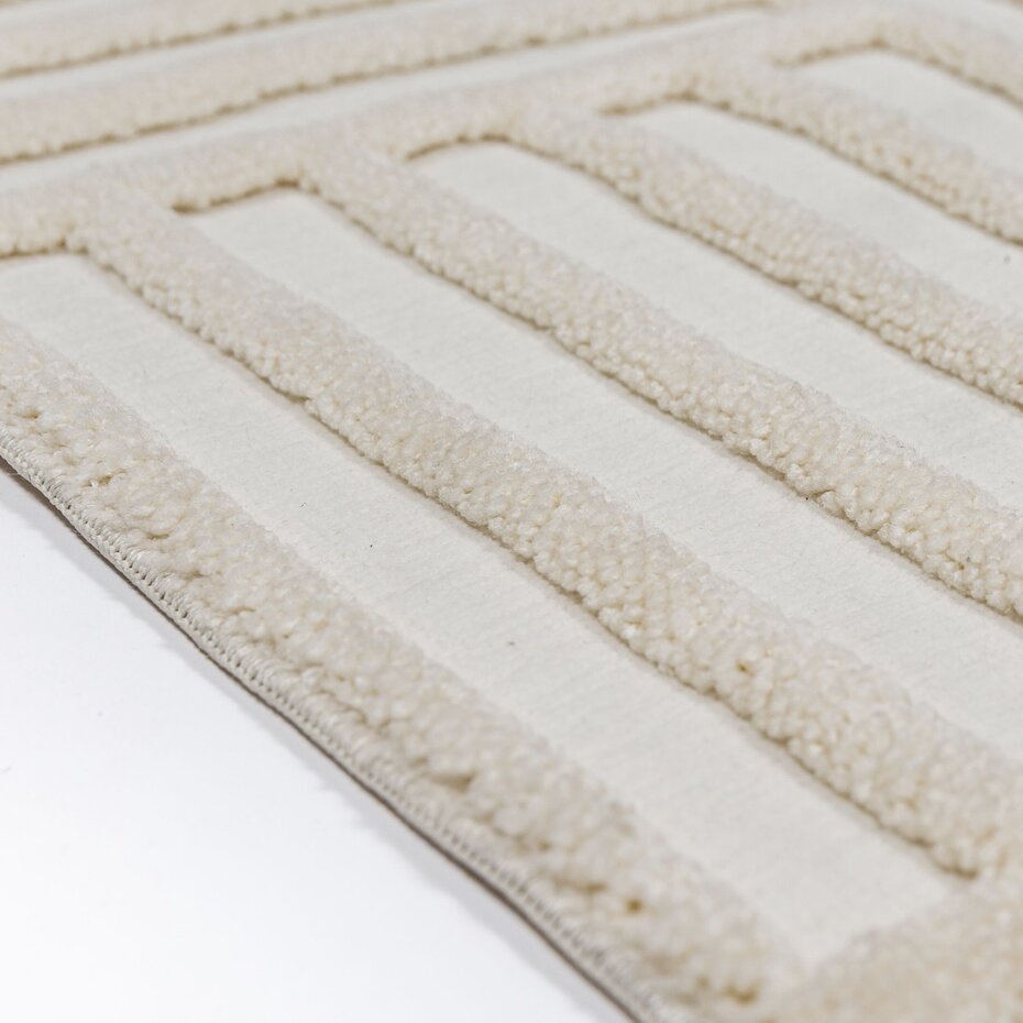Modern vloerkleed - Elara Creme
