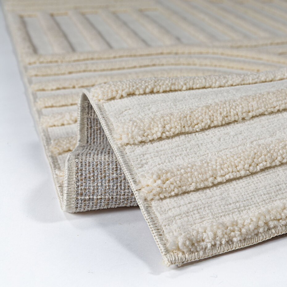 Modern vloerkleed - Elara Creme