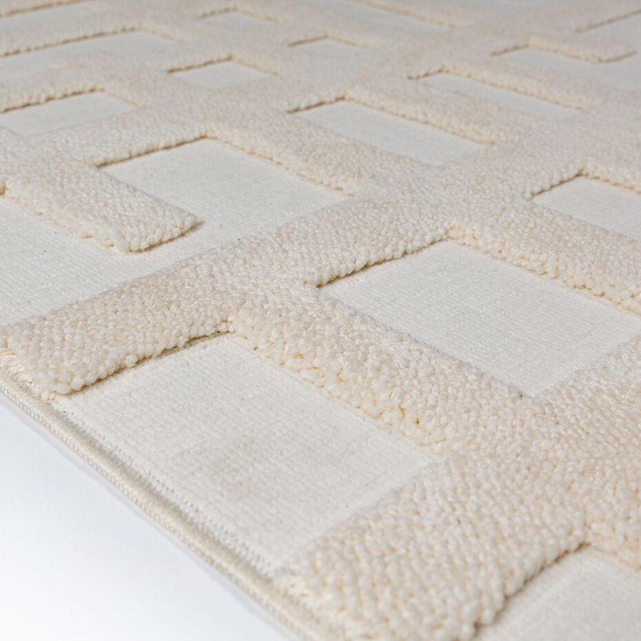 Modern vloerkleed - Elevado Creme Modern vloerkleed - Elevado Creme