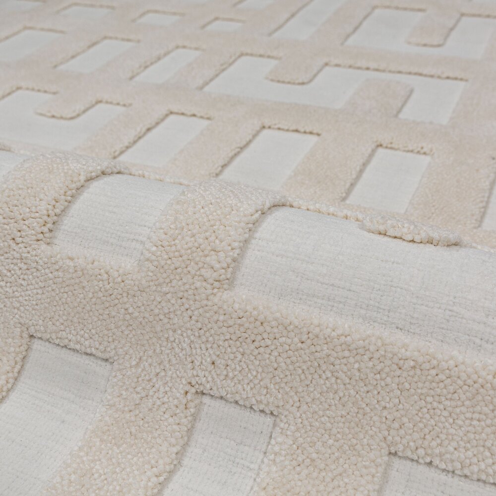 Modern vloerkleed - Elevado Creme Modern vloerkleed - Elevado Creme
