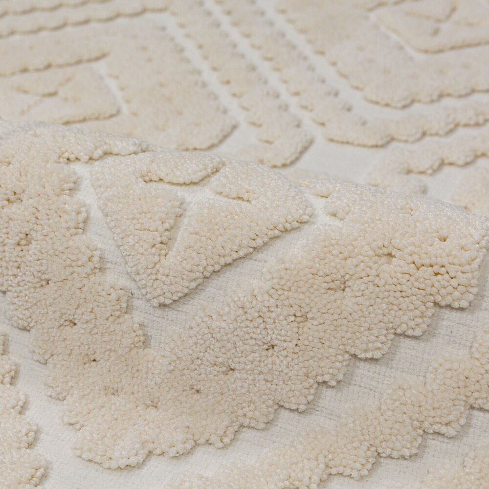 Modern vloerkleed - Diomara Creme Modern vloerkleed - Diomara Creme